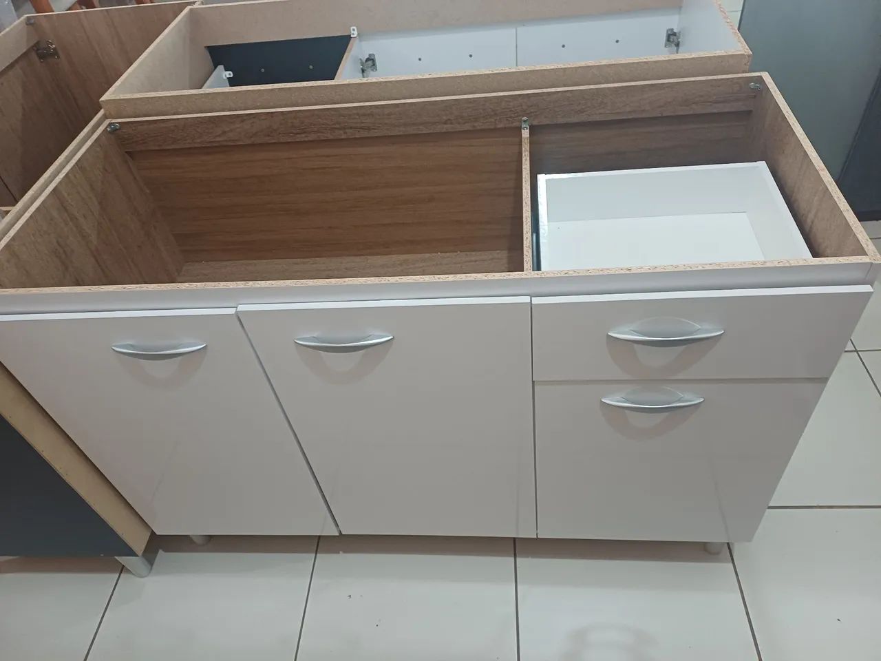 Balcões de cozinha. 