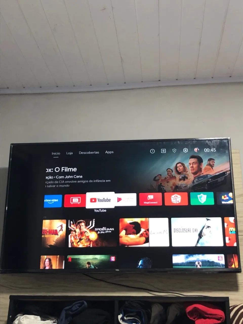 Smart tv tcl 50 polegadas -defeito