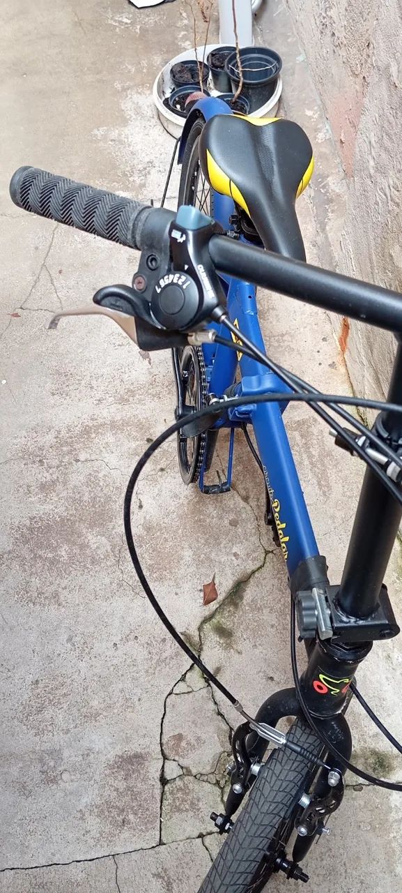 bicicleta dobravel shimano 7 marchas - Foto 2