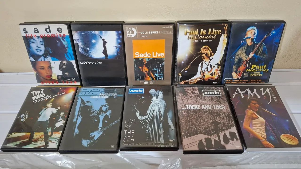 Dvds musicais lote com 46 dvds - Foto 5