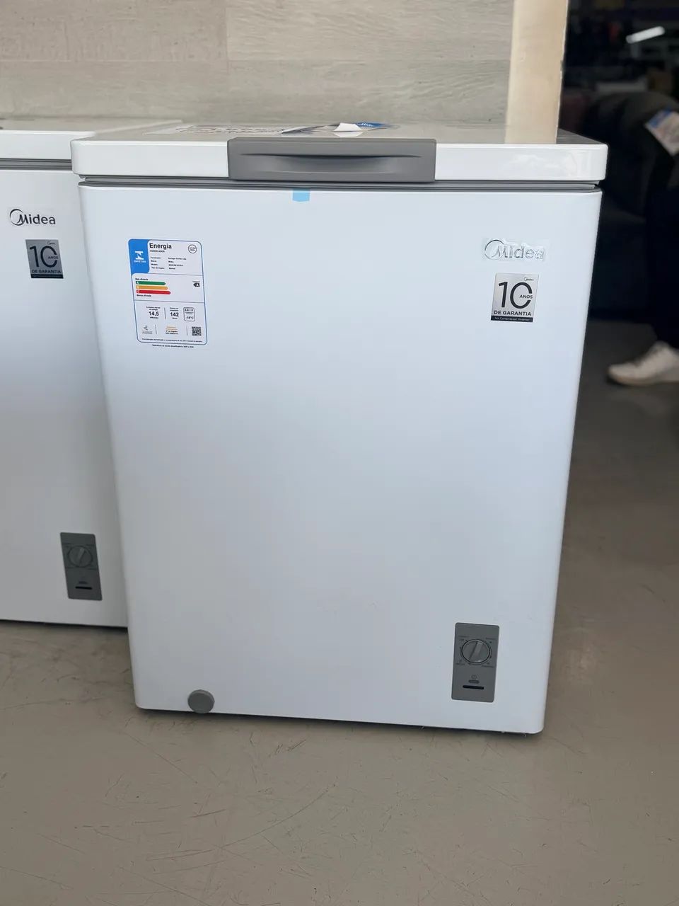 Freezer horizontal MIDEA 142 litros - inverter  - Foto 3