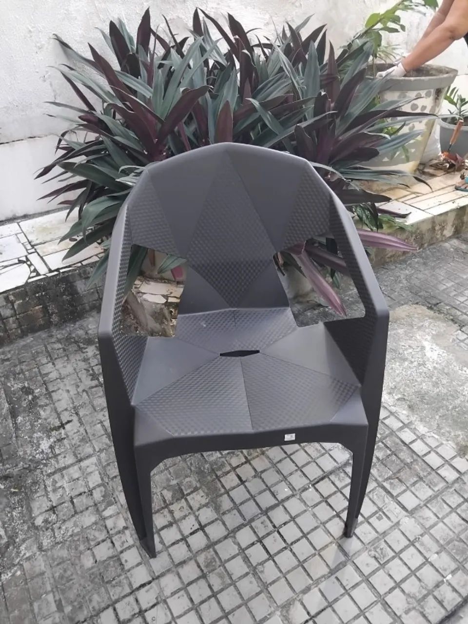 Cadeira Plástica Diamante - Super premium