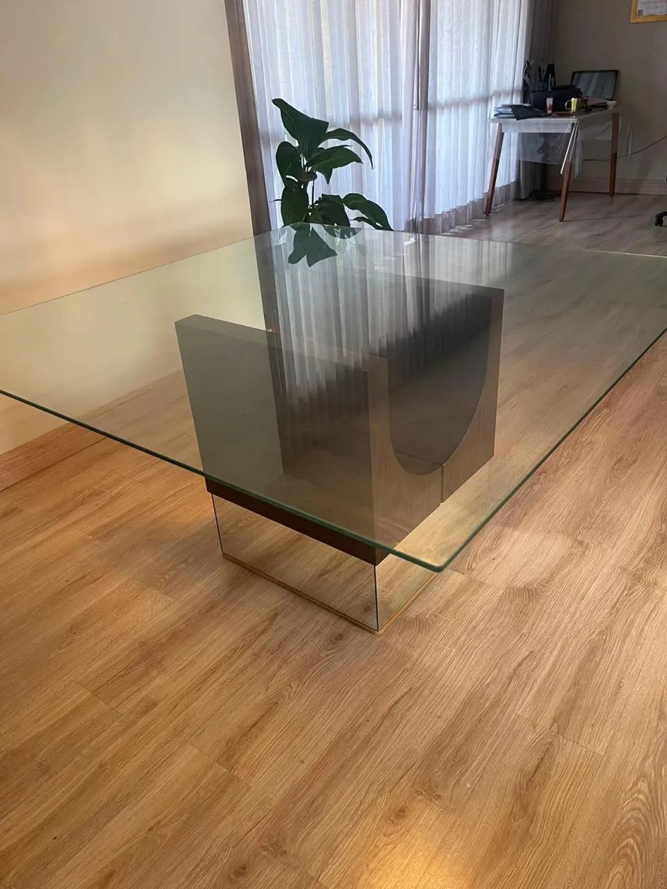 Mesa tampo de vidro  - Foto 3