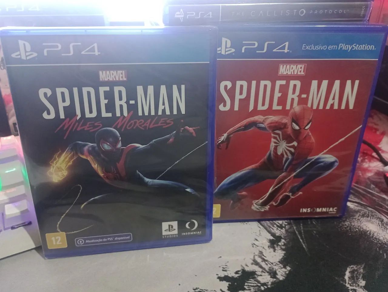 Spider-Man Coleção PS4 e PS5