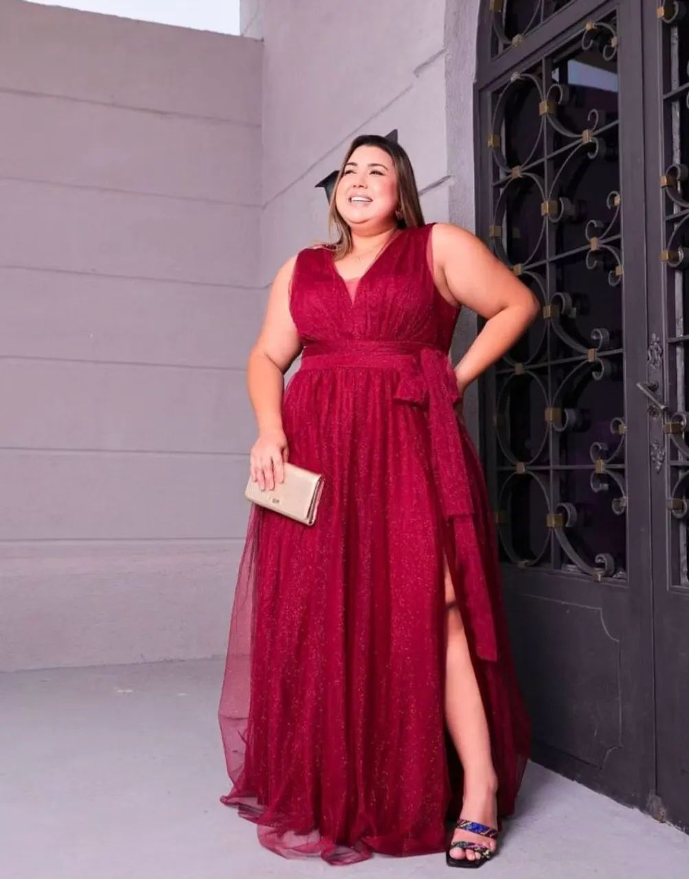 Vestido Marsala para Madrinhas de Casamento 