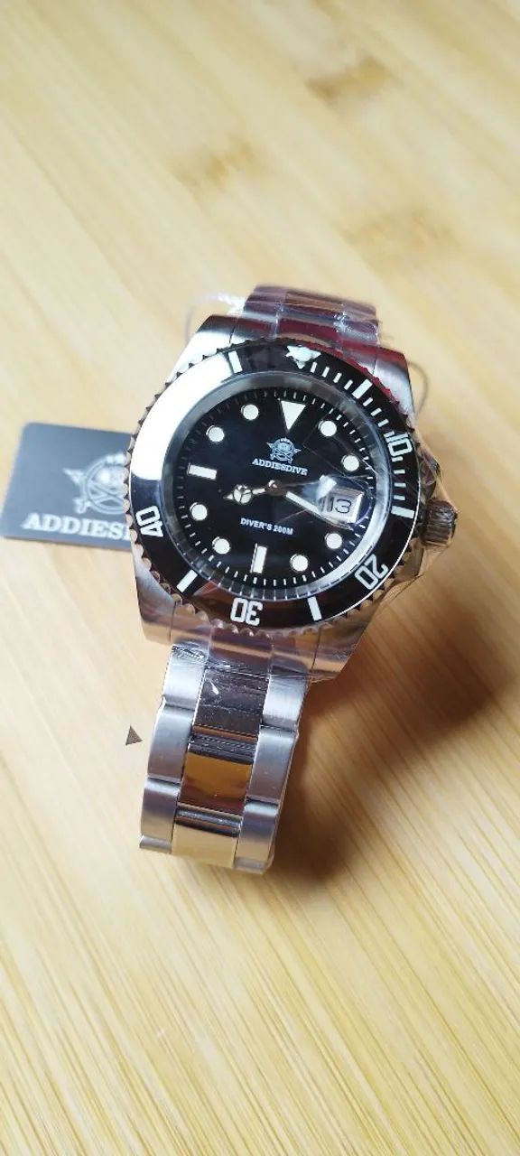 Addiesdive Submariner Preto - Foto 3