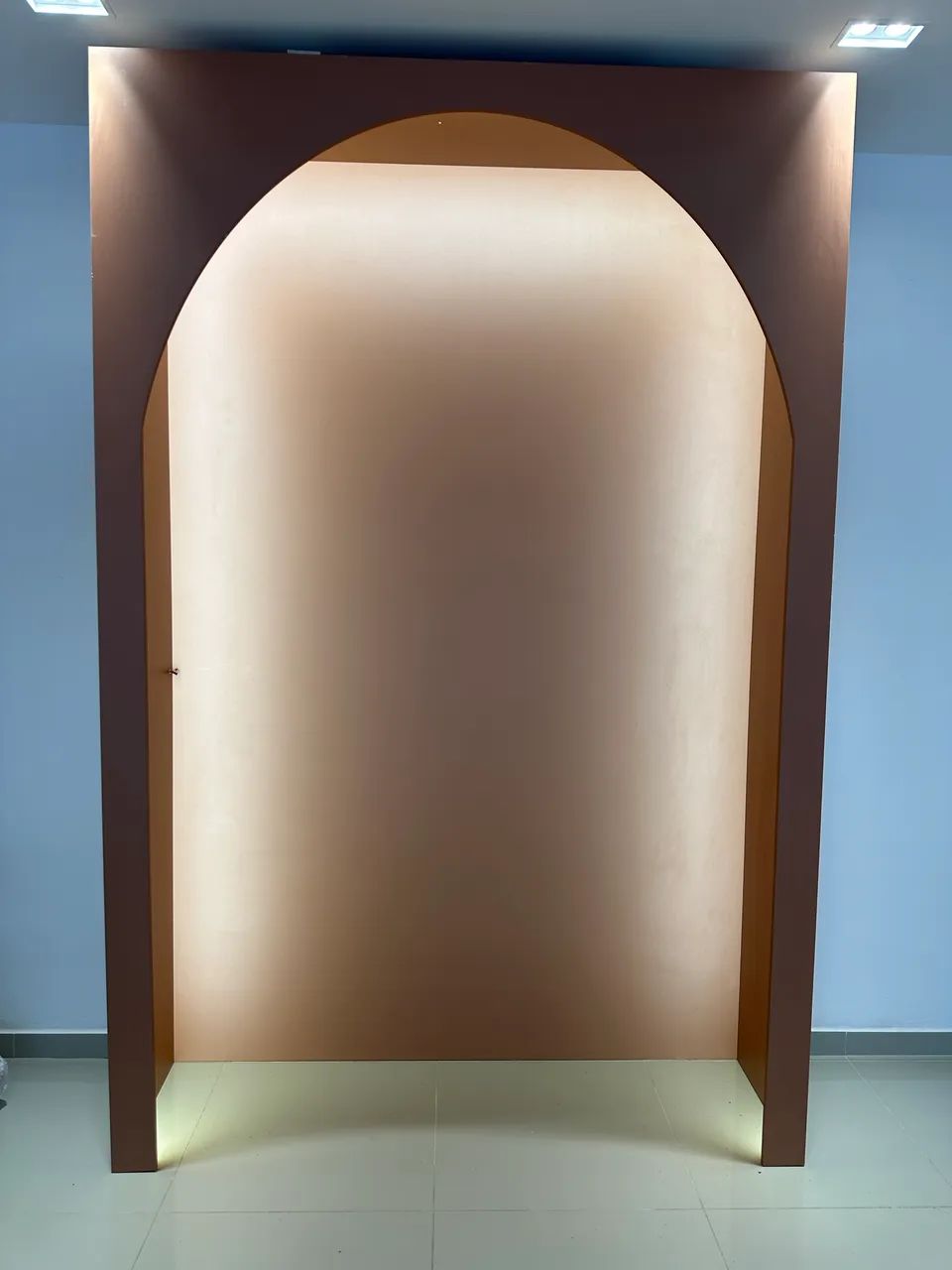 Arco em mdf com led 
