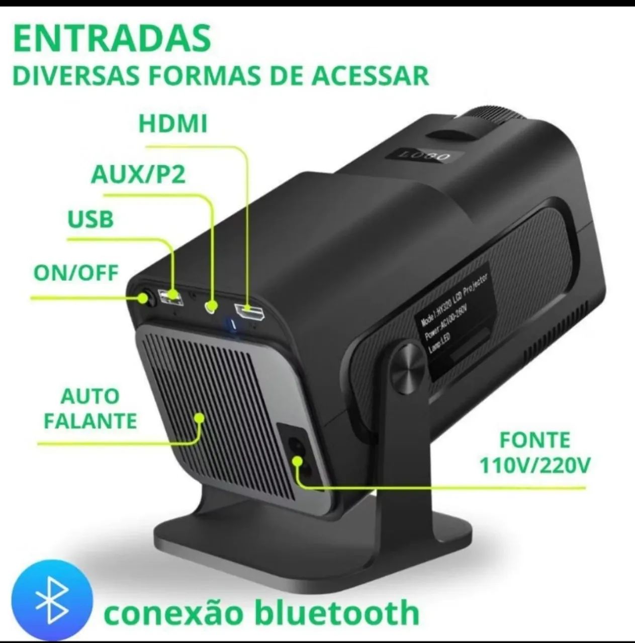 Projetor Multimídia HY-103 - Foto 5