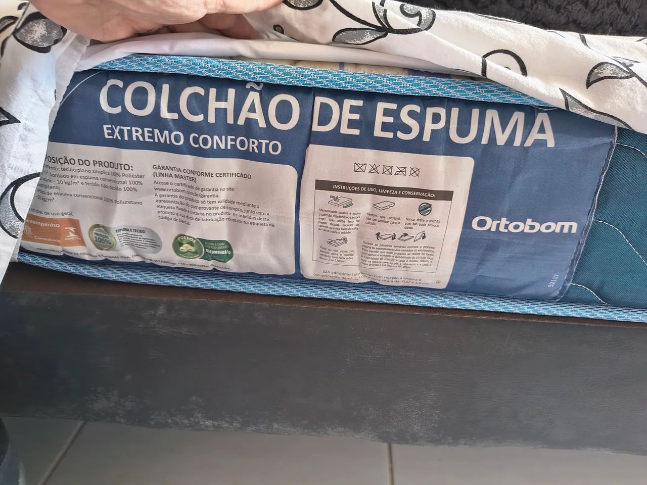 Bicama box solteiro Ortobom Novo