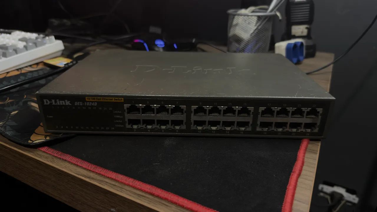 ? SWITCH D-LINK DES-1024D -24 Portas - Foto 4