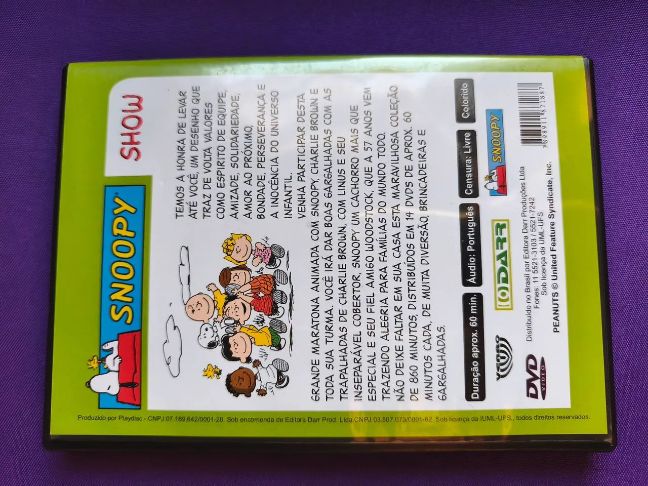 DVD DESENHO "SNOOPY" - Foto 2