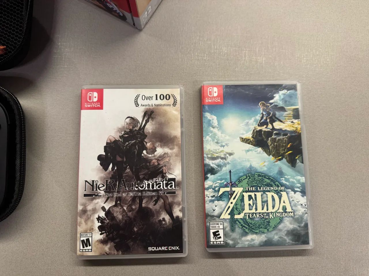 Nintendo Switch 2 - Completo na caixa com Zelda e Nier Automata