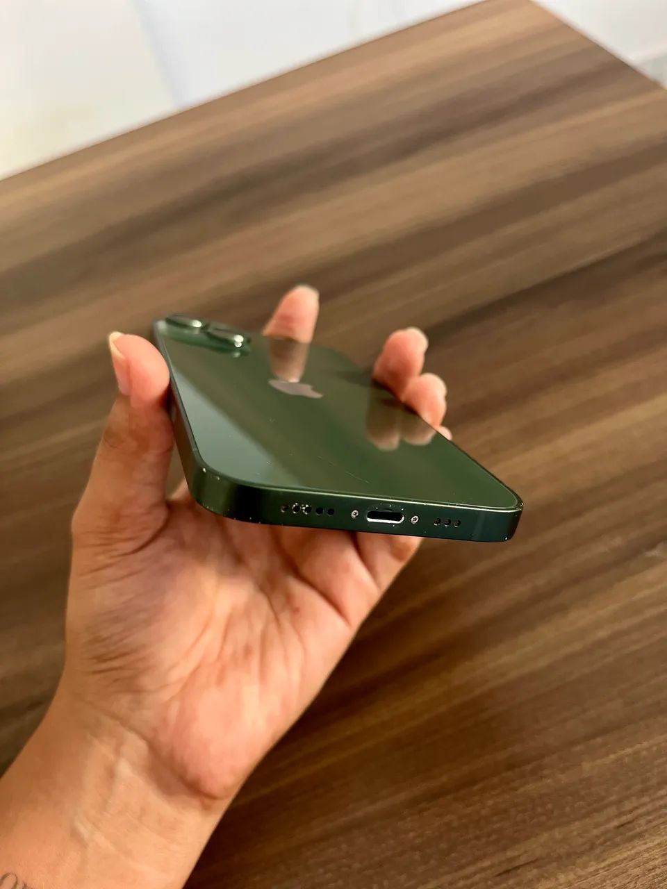 Iphone 13 - 128gb, verde, único dono - Foto 3
