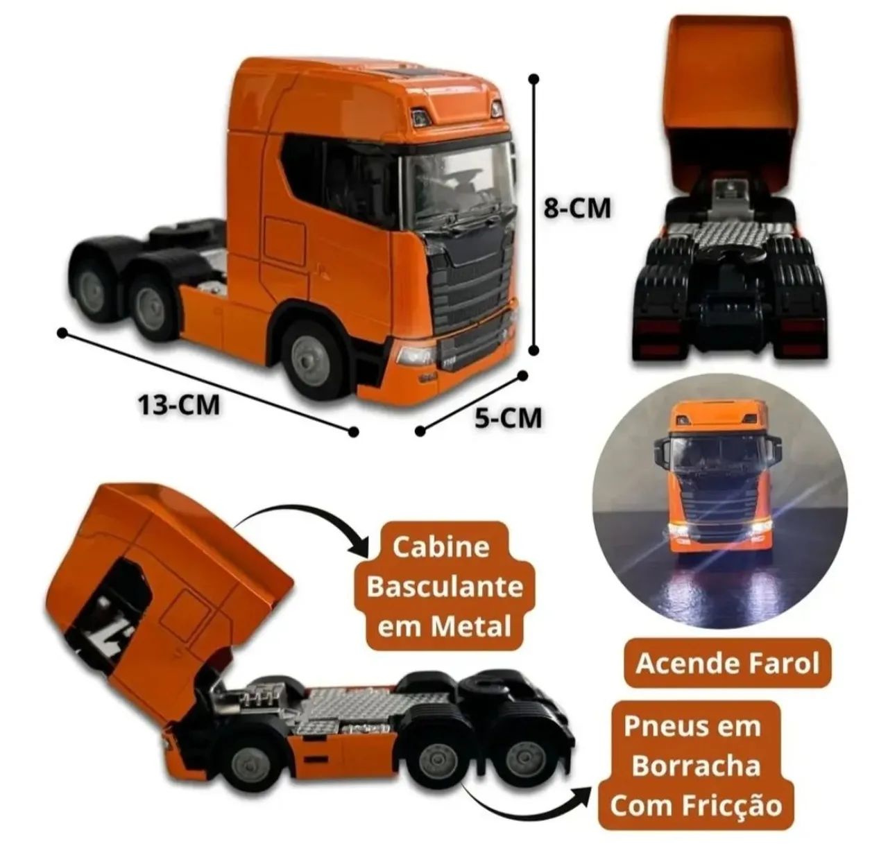 Mini aturas de caminhão Scania  - Foto 2