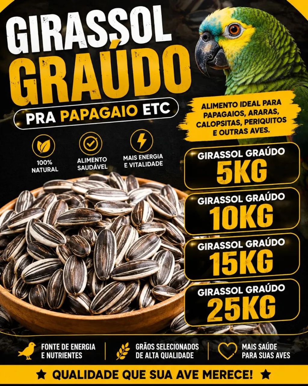 Semente para pássaro etc  - Foto 5