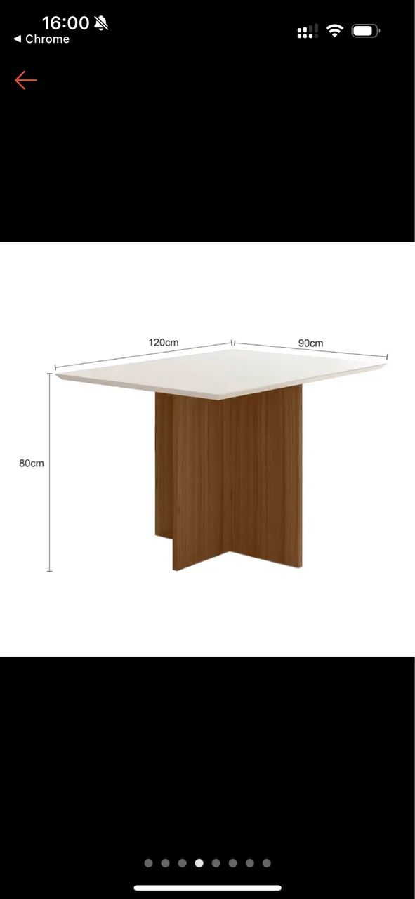 Mesa com 4 cadeiras  - Foto 2