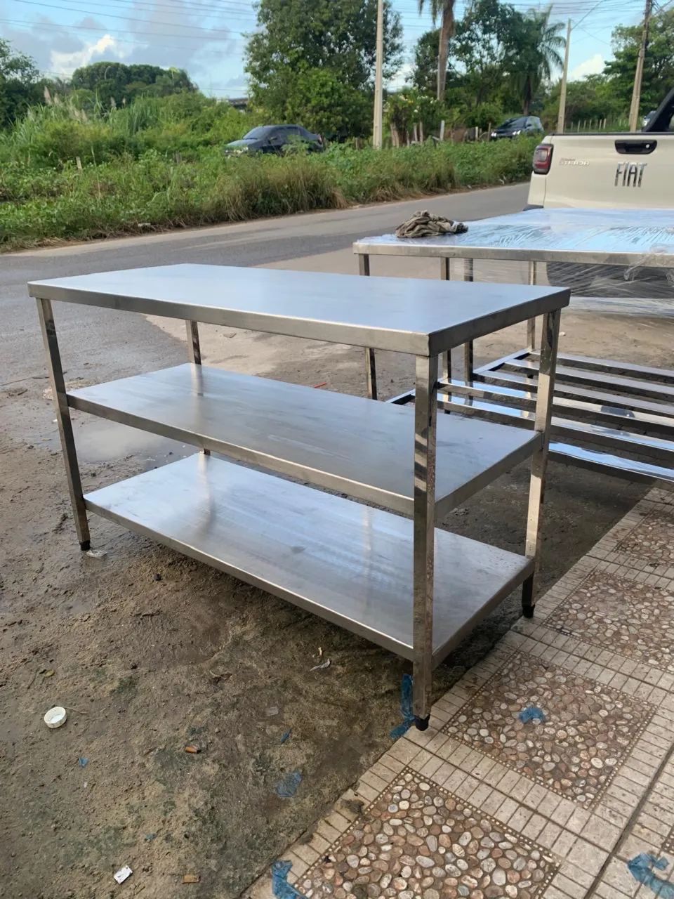 Mesa inox industrial 
