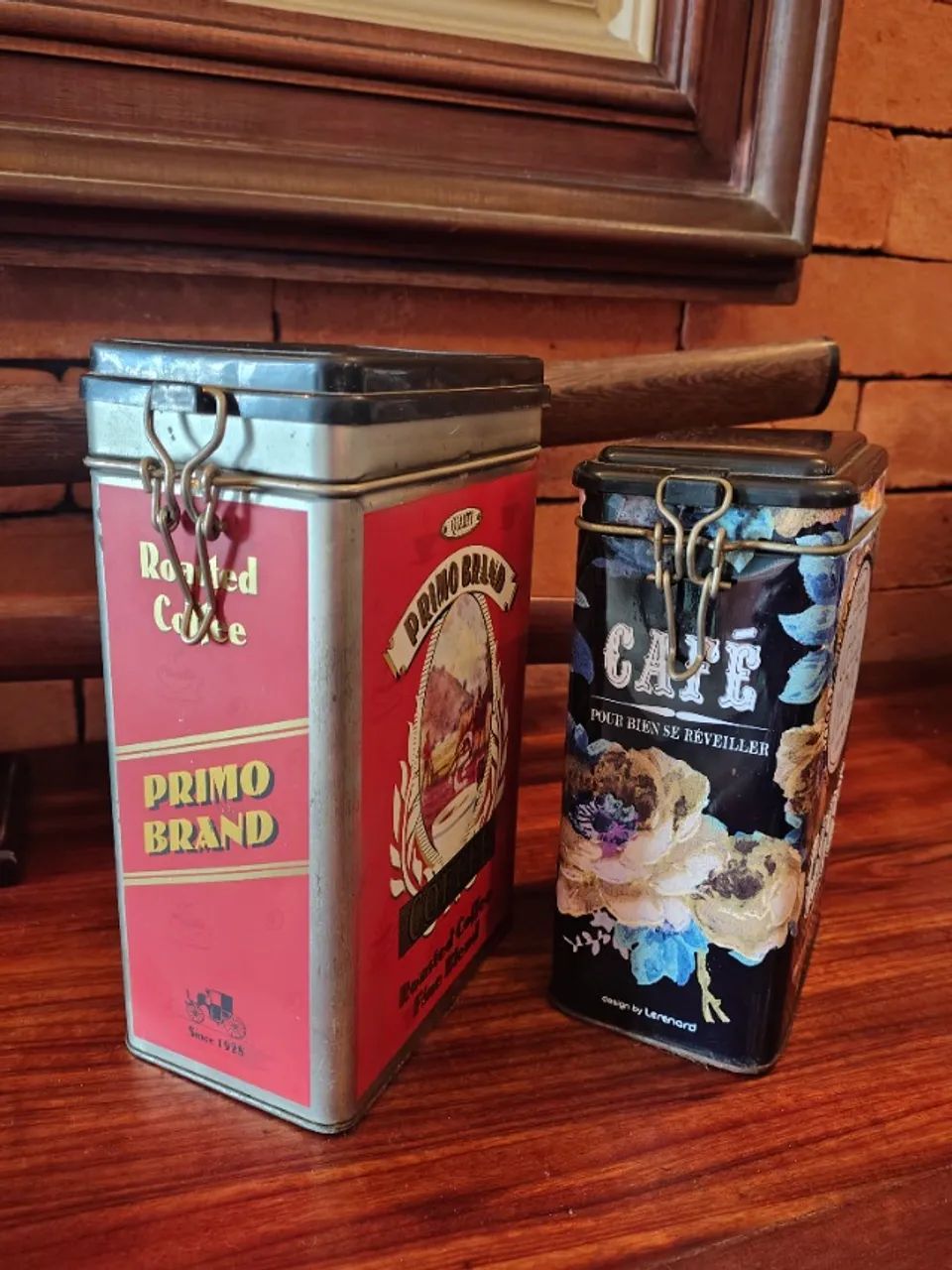 Latas de café vintage  - Foto 2