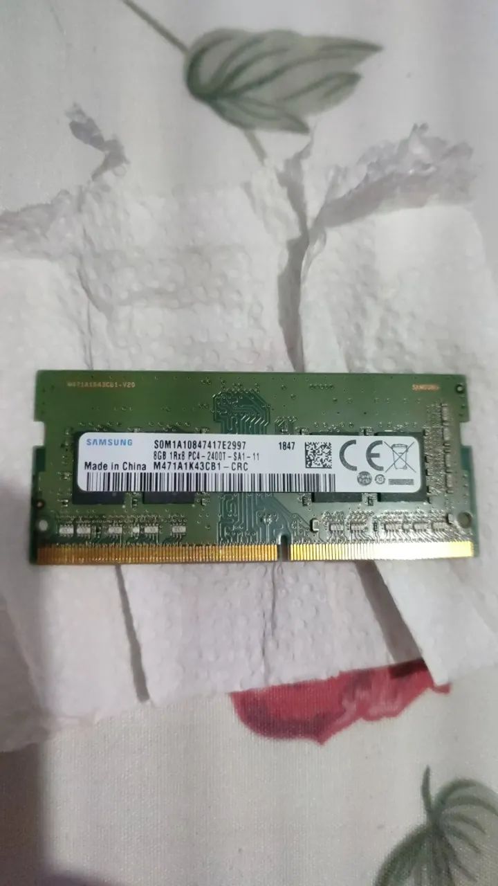 Memória ram para notebook 8GB DDR4 2400MHz