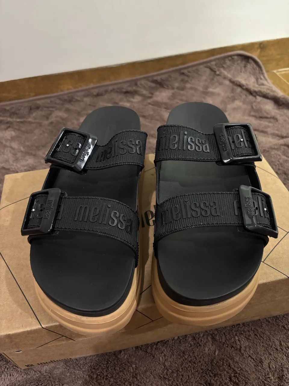Melissa Cozy M-Lover Platform Preta  - Foto 2