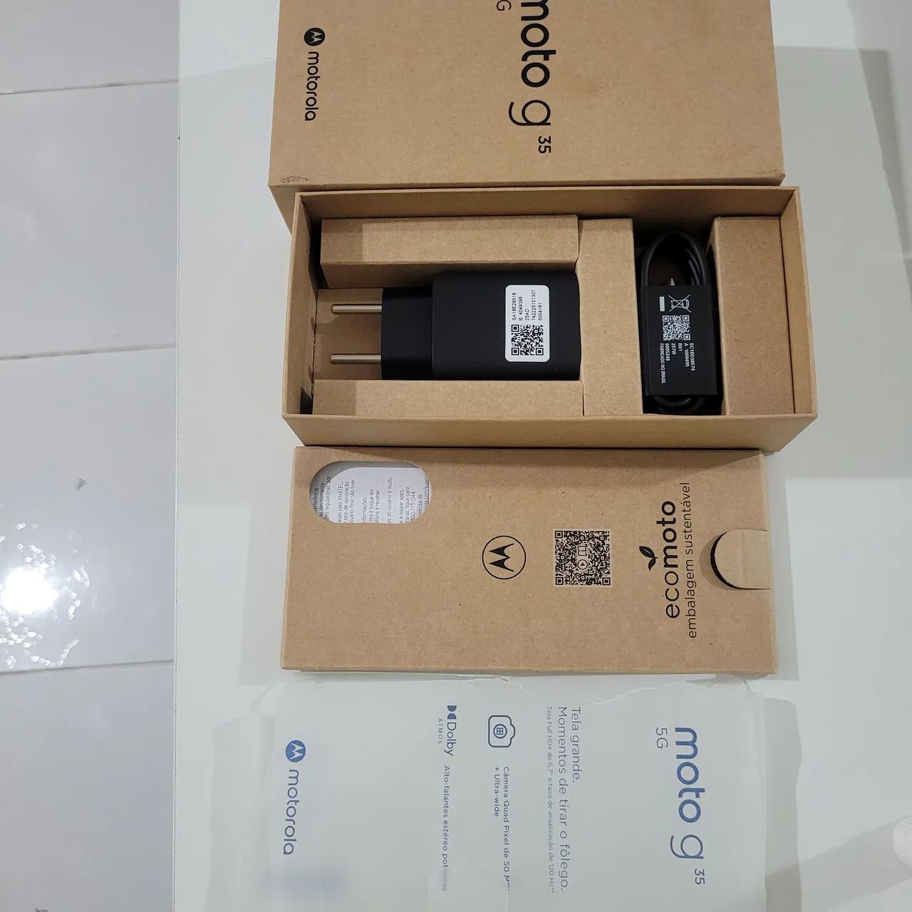 Moto g35 na caixa - Foto 4