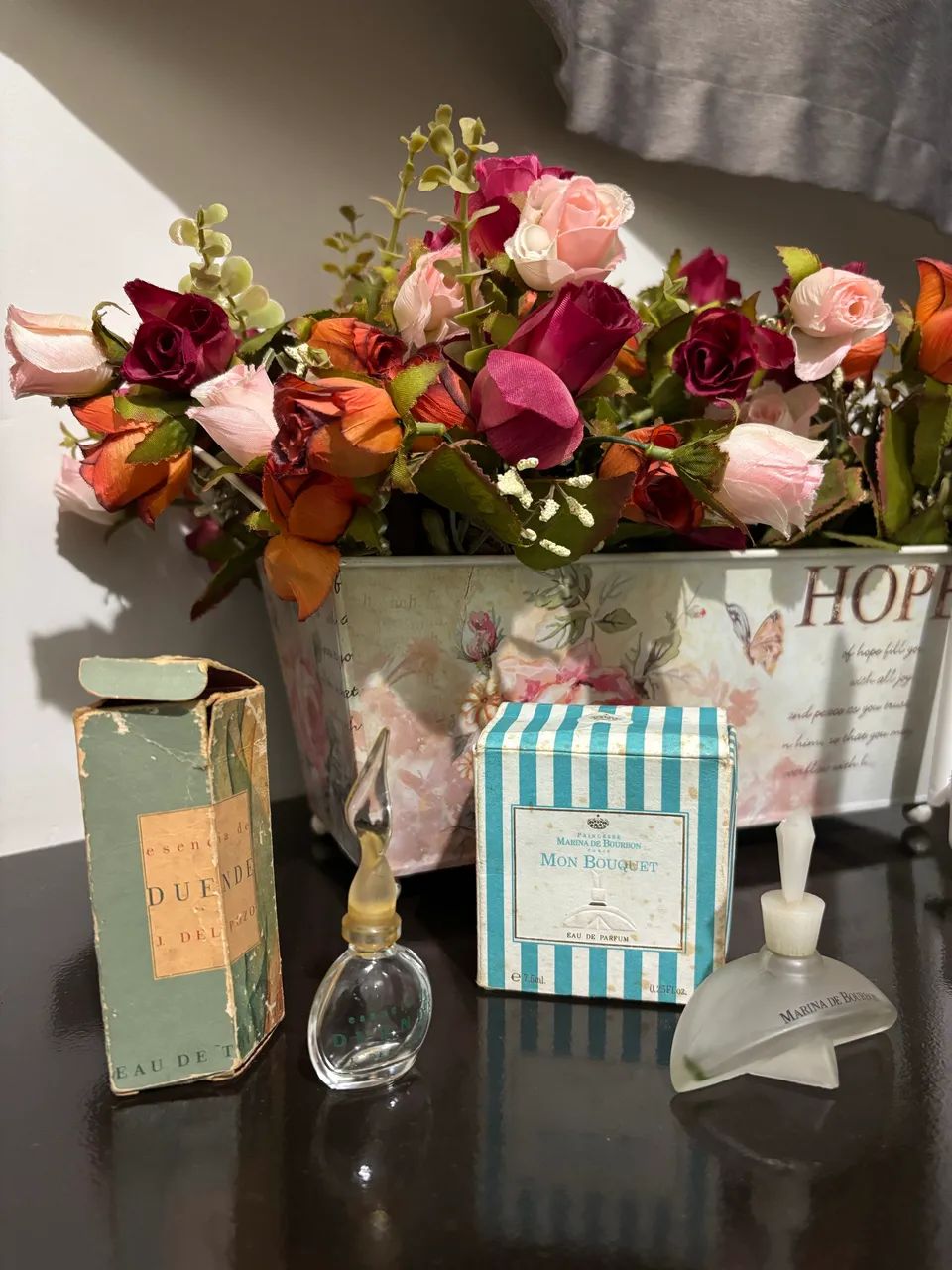 Miniatura de perfume (vazio) para colecionador