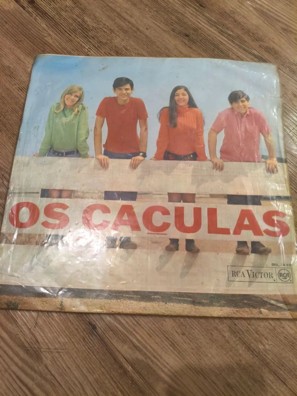 Vinil raro e em excelente condições dos Caçulas