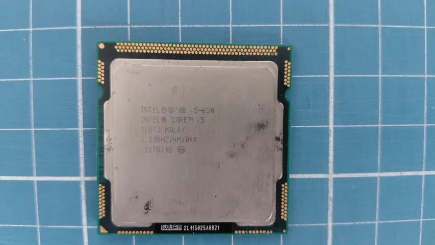 Processador Intel Core 1ª Geração : i5 - 650 3.20GHZ