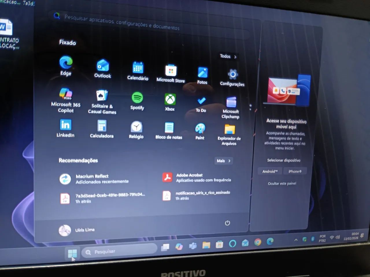 Notebook positivo SSD+ placa wi-fi 5G - Foto 4