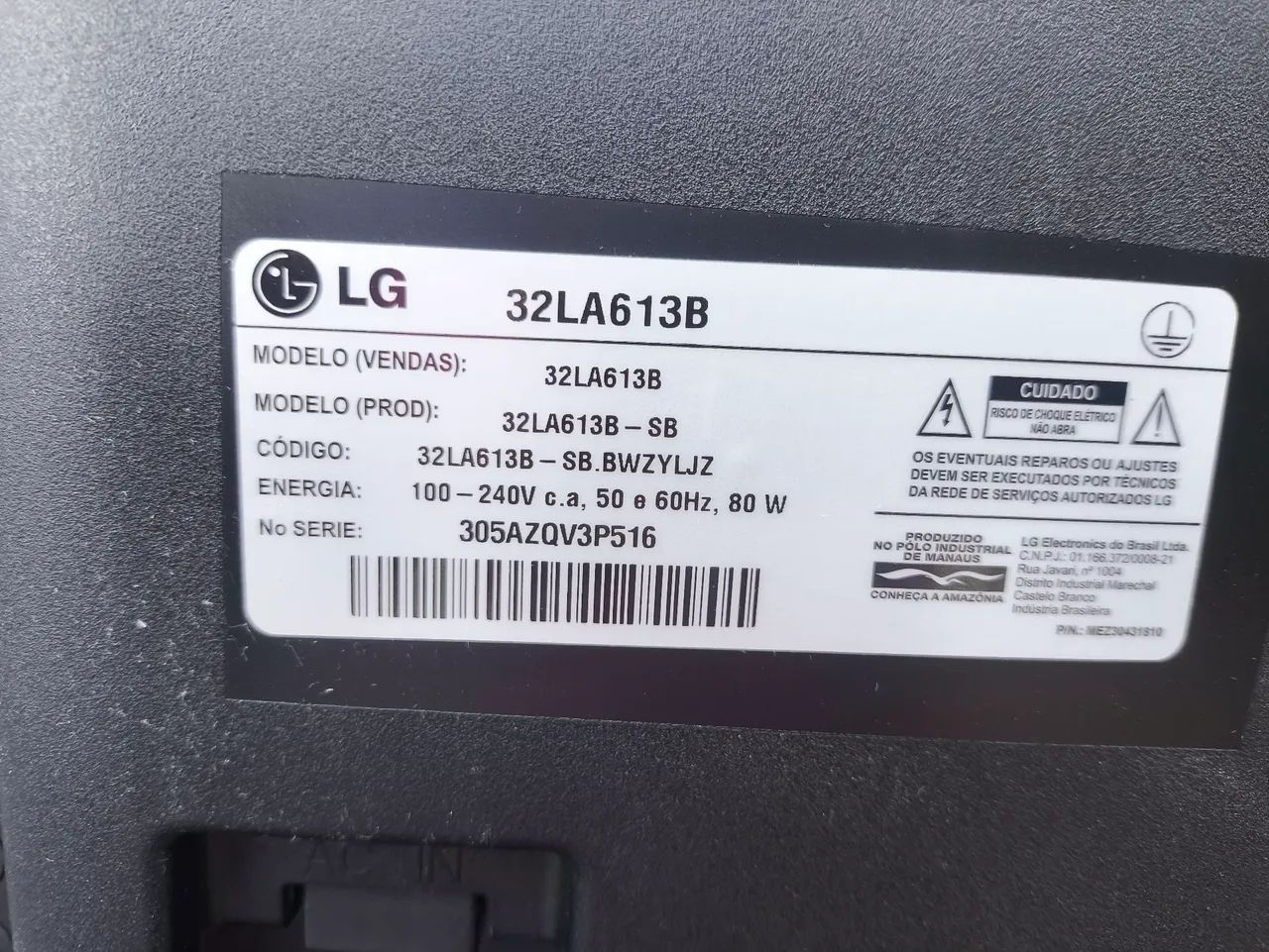 Tv LG LCD 32polegadas bivolt  - Foto 3