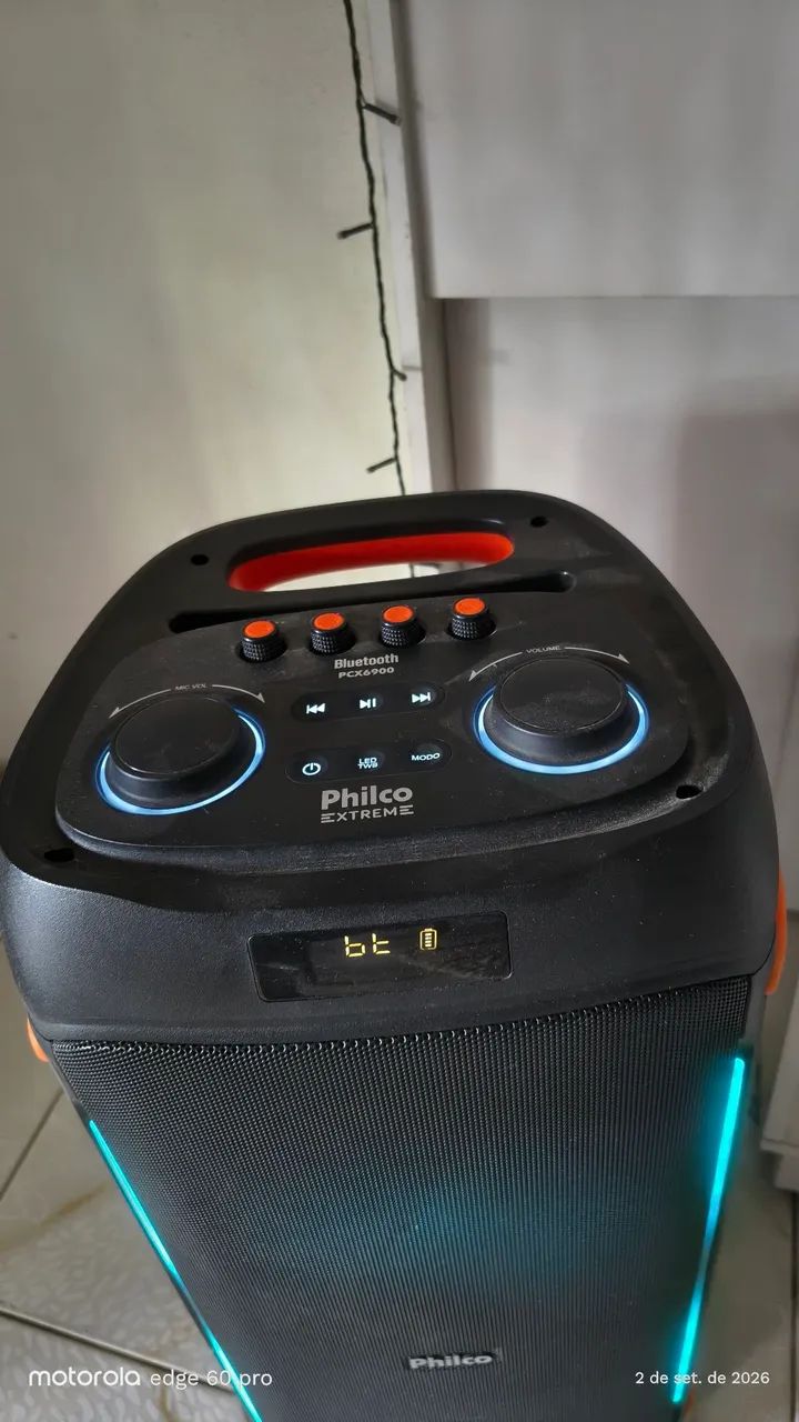 caixa de som Philco 1200w - Foto 5