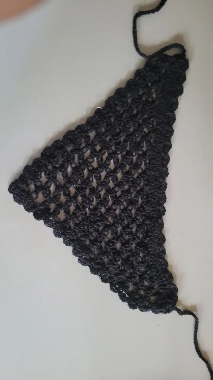 Lenço de croche  - Foto 3