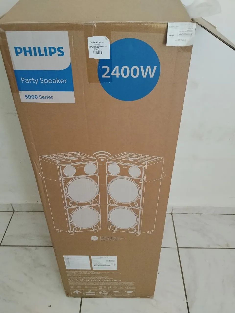 Caixa de som Philips 2400W - Foto 3