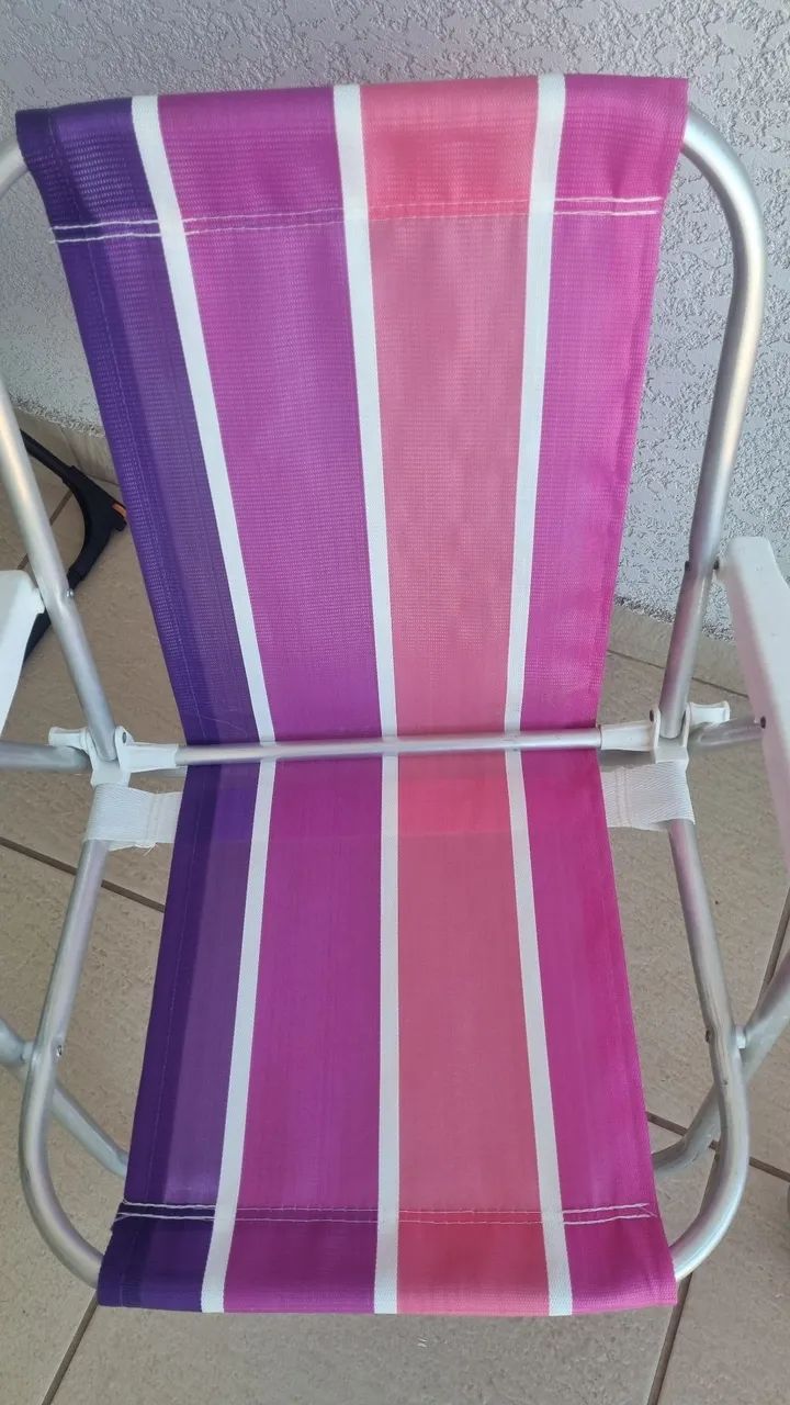 Kit Cadeira de Praia baixa  - Foto 3
