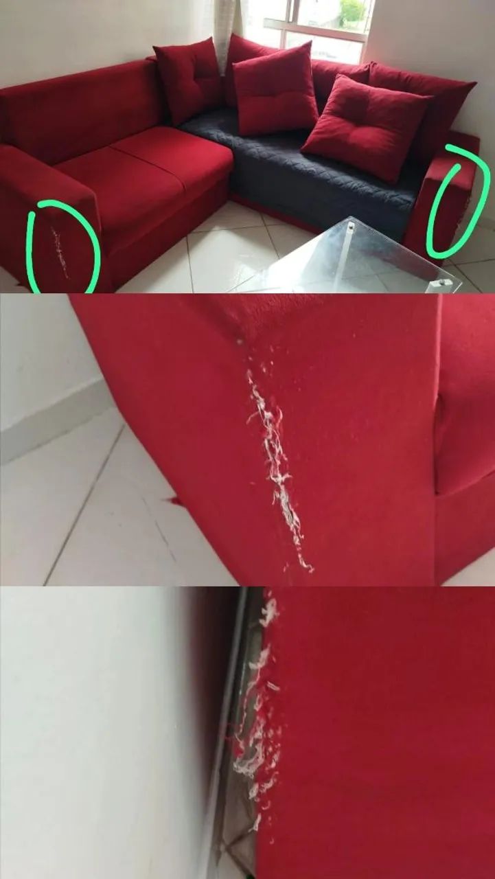 Vende-se um Sofá de 6 lugares 