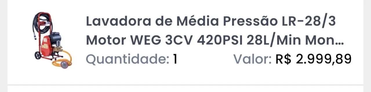 Lavadora alta pressão profissional  - Foto 6