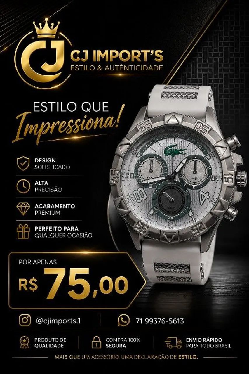 Relógio Masculino  - Foto 4