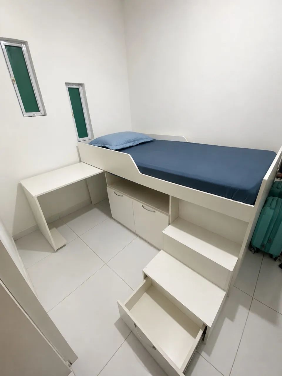 ? Cama Planejada com Mesa e Nichos  - Foto 2