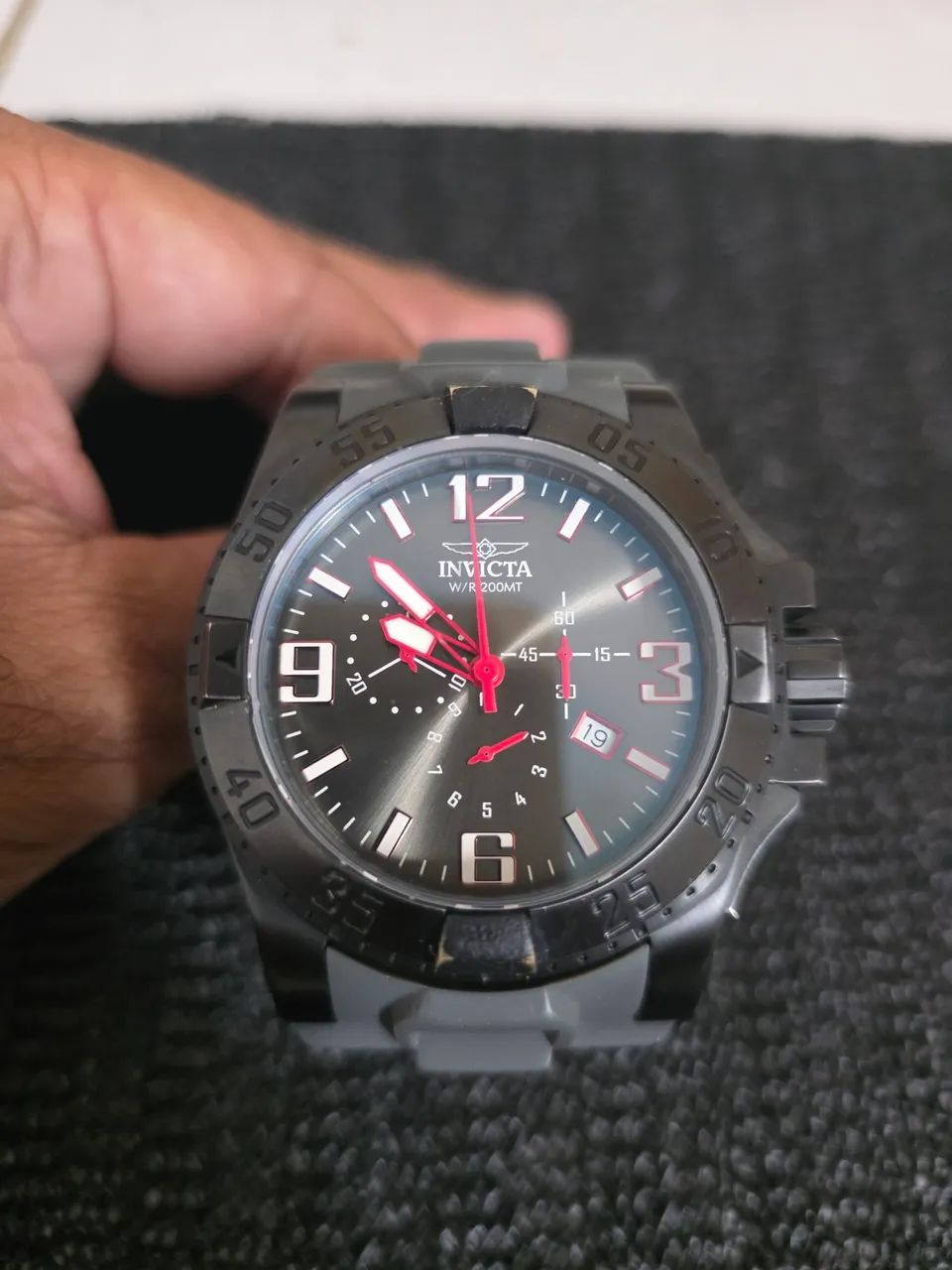 Relógio invicta excursion sport (serie black) - Foto 2