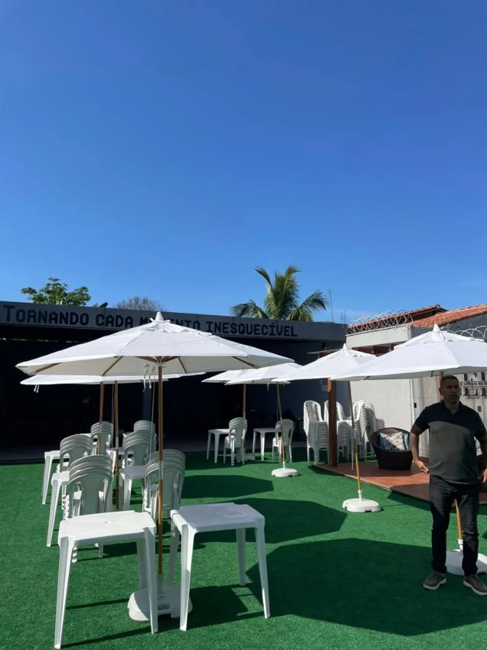 Aluguel de Ombrelones para EVENTOS 