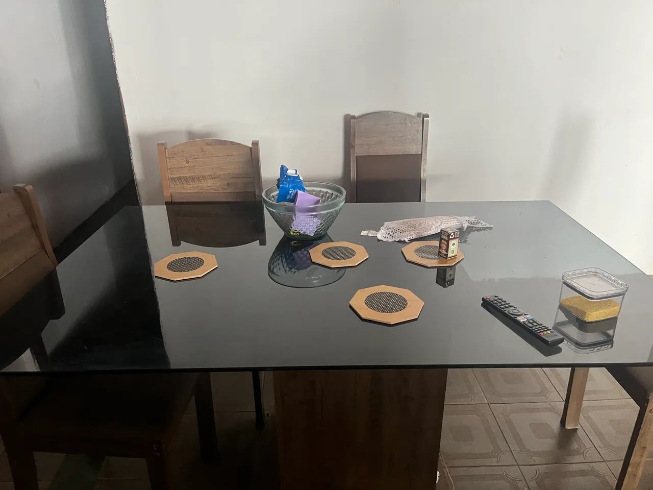 Mesa 6 lugares vidro  - Foto 3