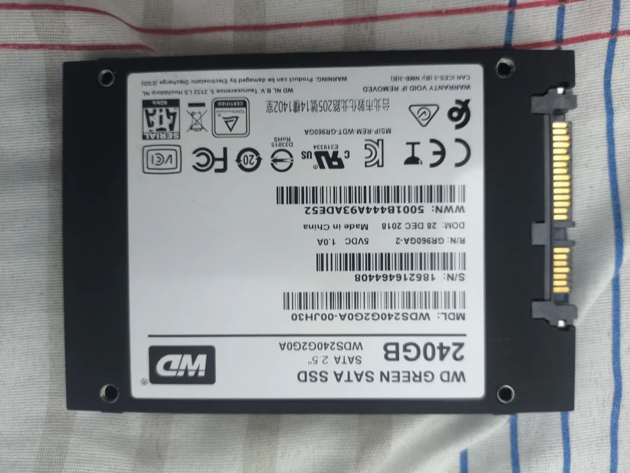 VENDO SSD SATA 240GB  - Foto 2