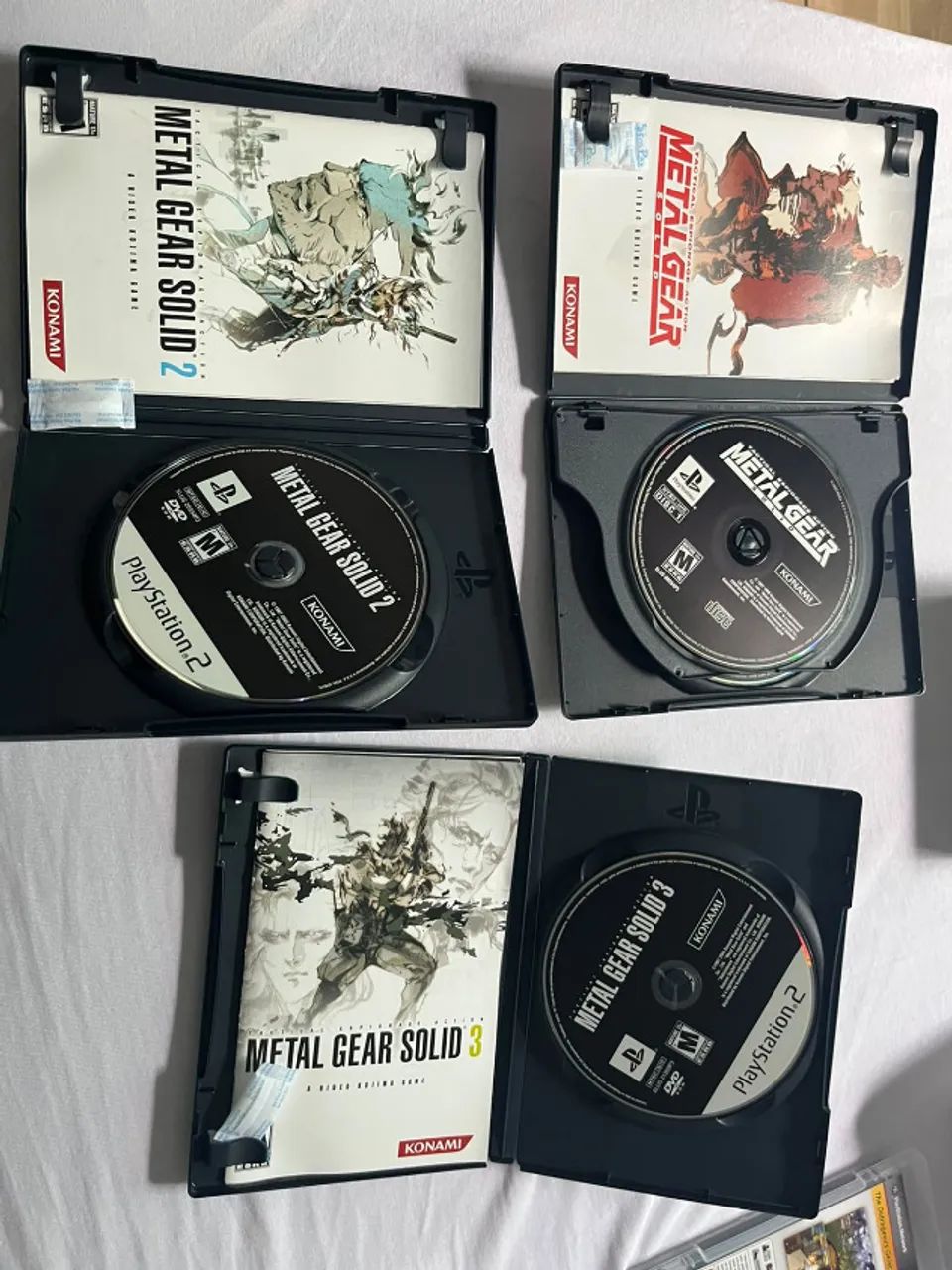 Metal Gear Solid ESSENTIAL COLLECTION PS2 USADO - Foto 5