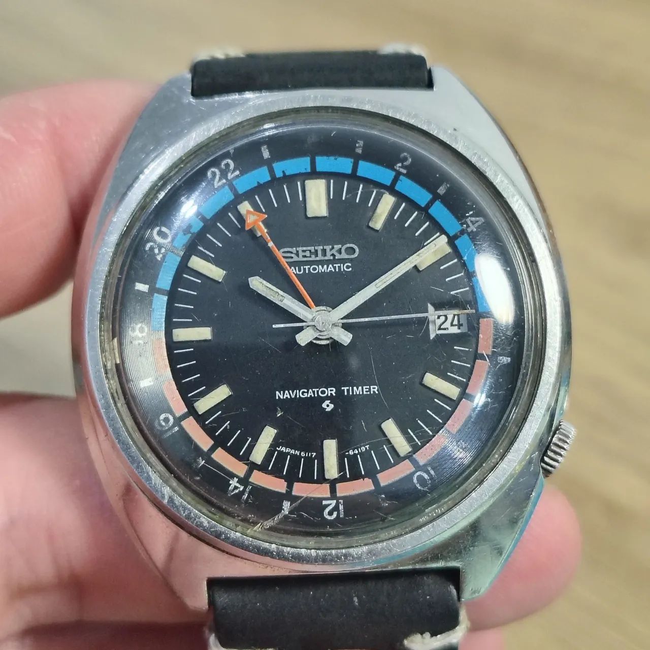 Relogio Seiko Navigator Timer 6117 - Foto 2