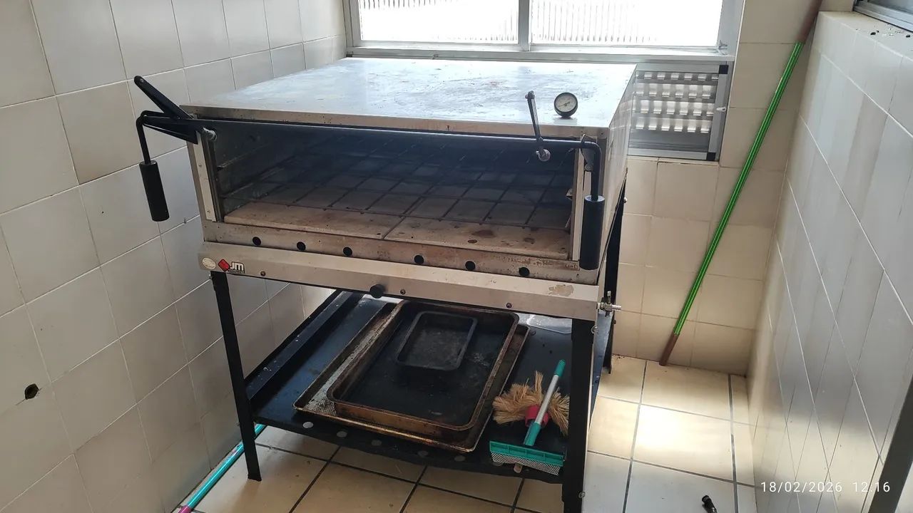 Forno industrial JM a gás 