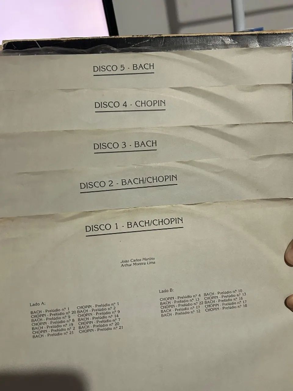 5 Discos de vinil Bachopin - Foto 2