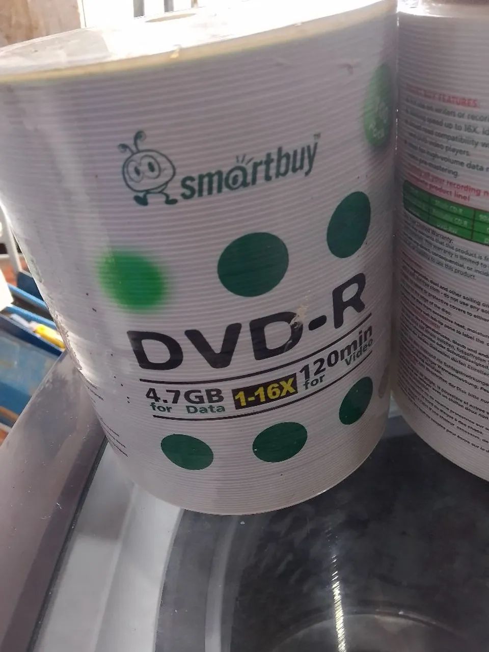 Combo mídia virgem de dvd e cd gravavel  - Foto 4