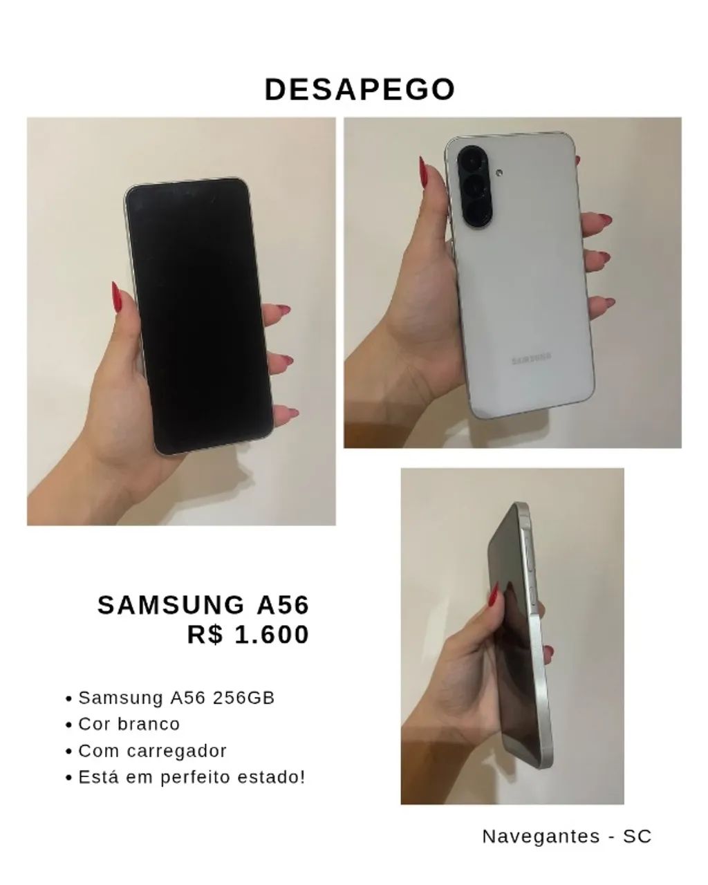 Smartphone Samsung A56 256gb