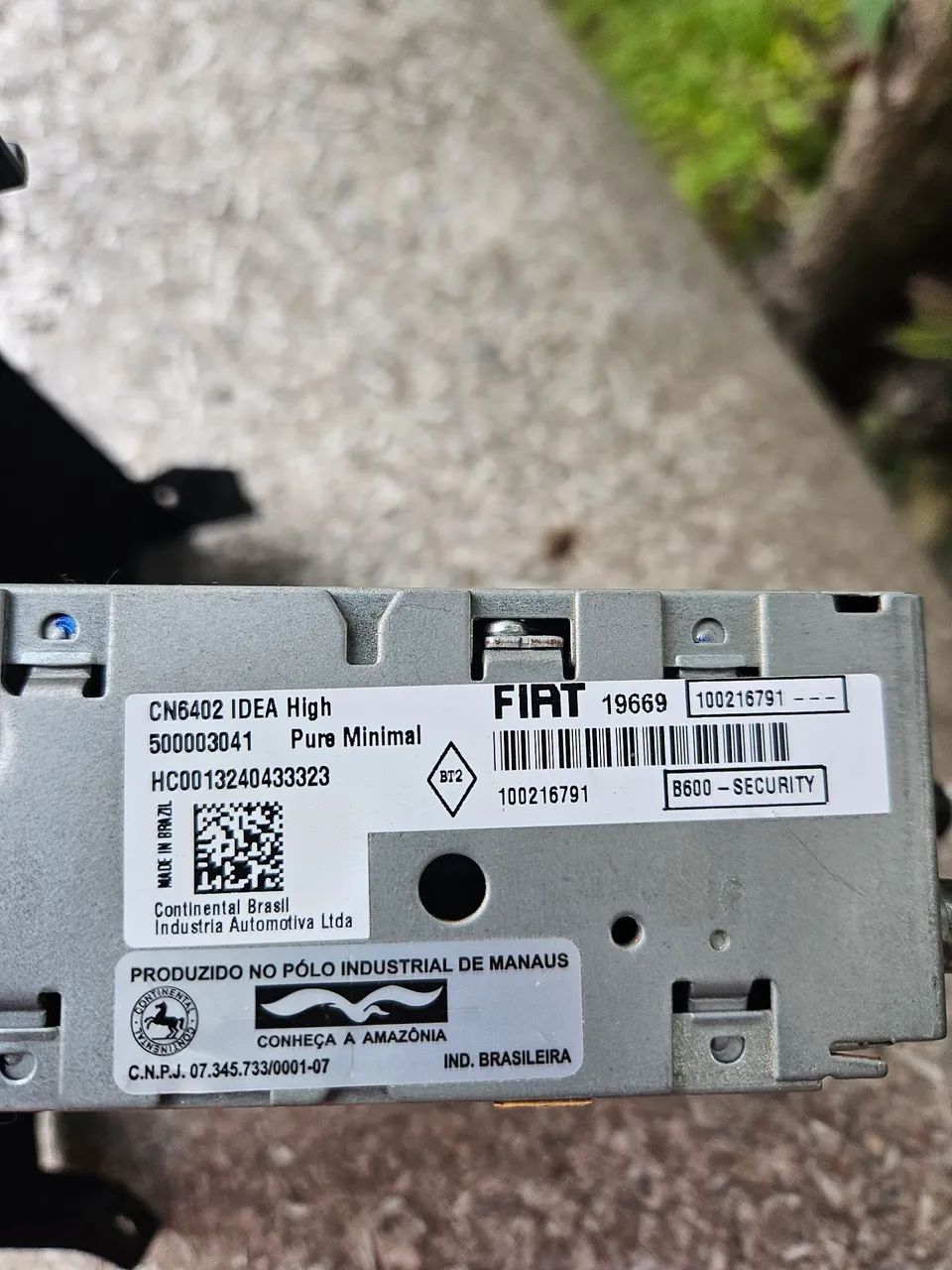 Radio fiat original conect com bluetooth - Foto 2