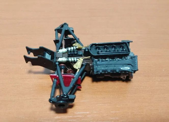 Miniatura motor de Fórmula 1